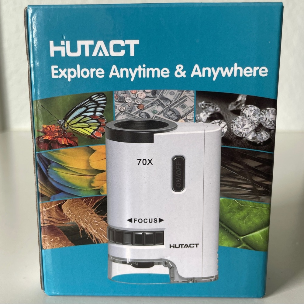 🔬HUTACT MINI MICROSCOPE NIB